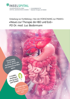 Flyer: Neues zur therapie der IBD und EoE