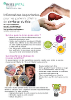 Informations Patients cirrhose du foie